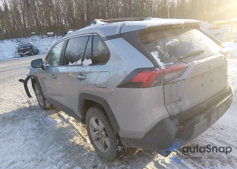 2020 Toyota Rav4 Hybrid Xle из США, поврежденный, VIN 2T3RWRFV1LW047549